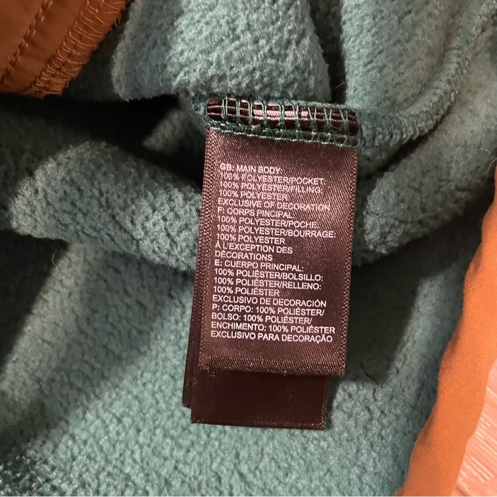 The North Face Cragmont Fleece Pullover‎ Evergreen/Black Colorblock Women Medium - Picture 6 of 9